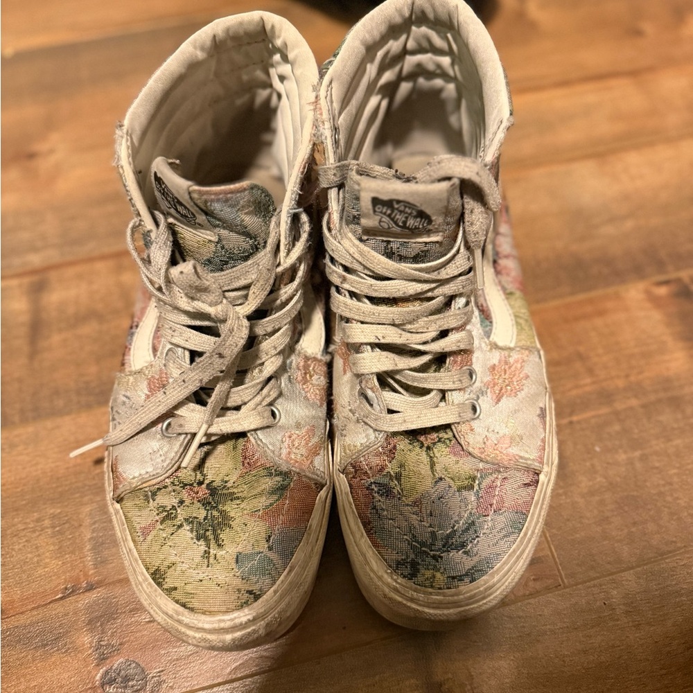 Vans tapestry Floral High-Top Sneakers - Multicolor